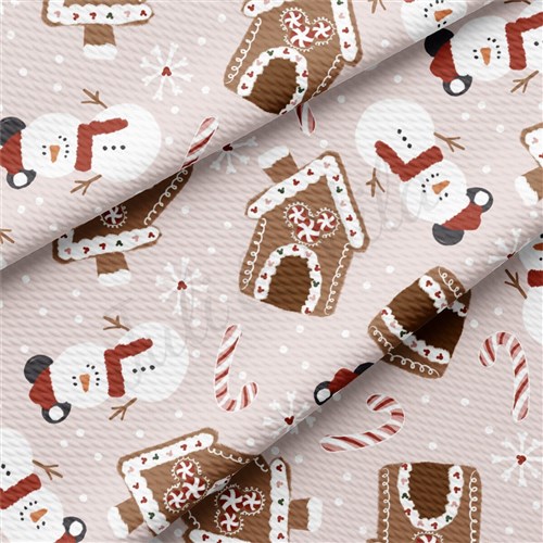 Christmas Printed Liverpool Fabric AA2152 & Get a Free $89.99 Embroidery Bundle