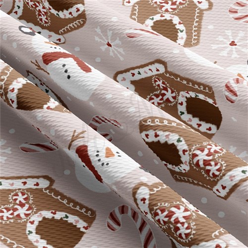 Christmas Printed Liverpool Fabric AA2152 & Get a Free $89.99 Embroidery Bundle