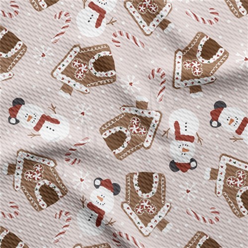 Christmas Printed Liverpool Fabric AA2152 & Get a Free $89.99 Embroidery Bundle