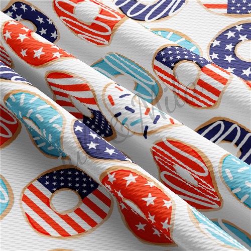 Patriotic 4th of July Liverpool Fabric PT59 TBP102 & Get a Free $89.99 Embroidery Bundle