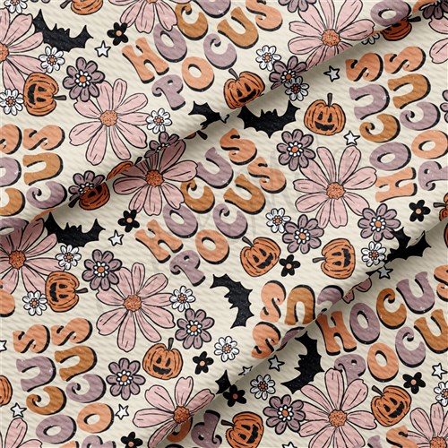 Pumpkin Printed Liverpool Bullet Textured Stretch Solid Strip Thick Knit Jersey Fabric