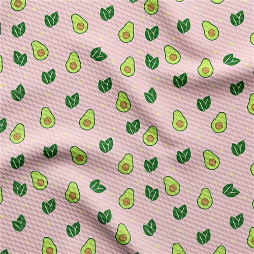 Avocado Printed Liverpool Fabric (Avocado2) & Get a Free $89.99 Embroidery Bundle