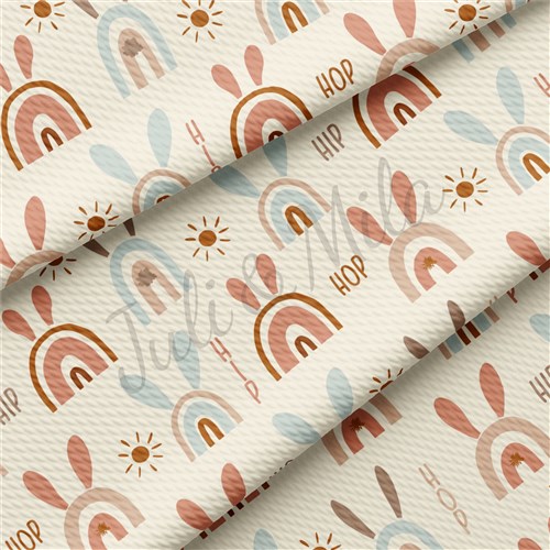 Easter East91 TBP101 Liverpool Bullet Textured Stretch Solid Strip Thick Knit Jersey Fabric