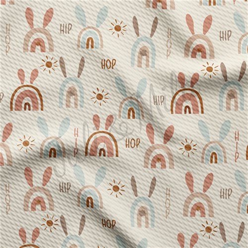 Easter East91 TBP101 Liverpool Bullet Textured Stretch Solid Strip Thick Knit Jersey Fabric