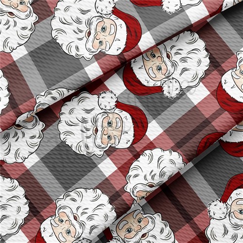 Christmas Printed Liverpool Bullet Textured Stretch Solid Strip Thick Knit Jersey Fabric