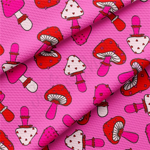 Valentine's Day Liverpool Bullet Textured Stretch Solid Strip Thick Knit Jersey Fabric