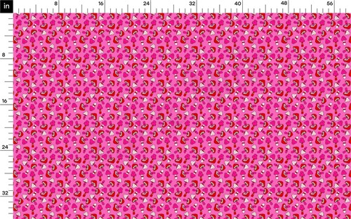 Valentine's Day Liverpool Bullet Textured Stretch Solid Strip Thick Knit Jersey Fabric