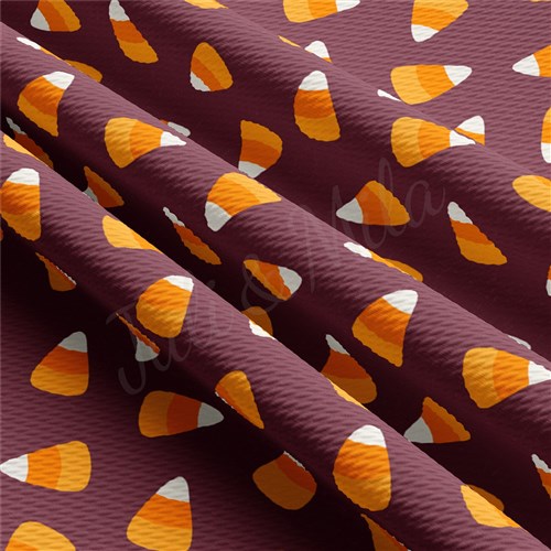 Printed Liverpool Bullet Textured Stretch Solid Strip Thick Knit Jersey Fabric