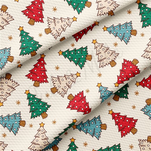 Christmas Printed Liverpool Fabric flower AA1860 & Get a Free $89.99 Embroidery Bundle