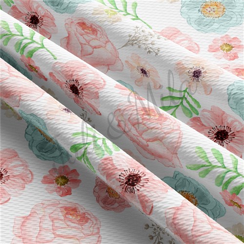 Easter76 Liverpool Bullet Textured Stretch Solid Strip Thick Knit Jersey Fabric