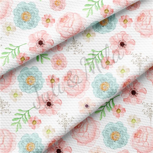 Easter76 Liverpool Bullet Textured Stretch Solid Strip Thick Knit Jersey Fabric