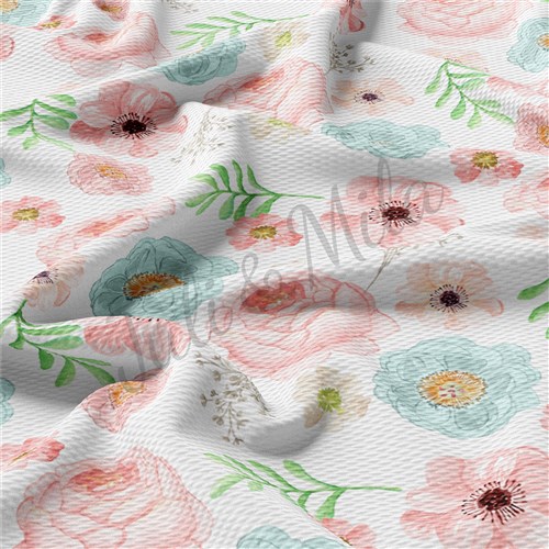 Easter76 Liverpool Bullet Textured Stretch Solid Strip Thick Knit Jersey Fabric