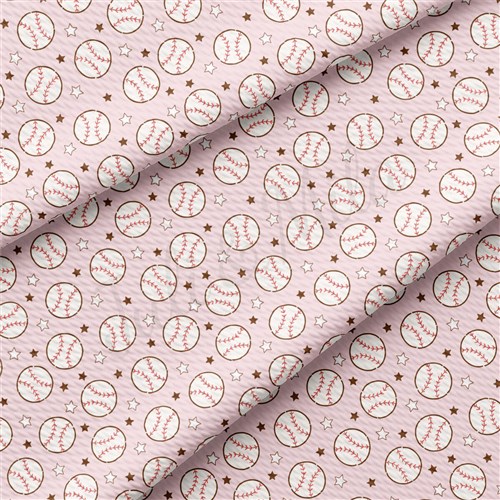 Baseball AA2368 Liverpool Bullet Textured Stretch Solid Strip Thick Knit Jersey Fabric