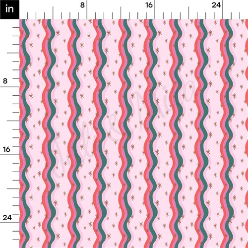 Christmas Christmas Liverpool Bullet Textured Stretch Solid Strip Thick Knit Jersey Fabric