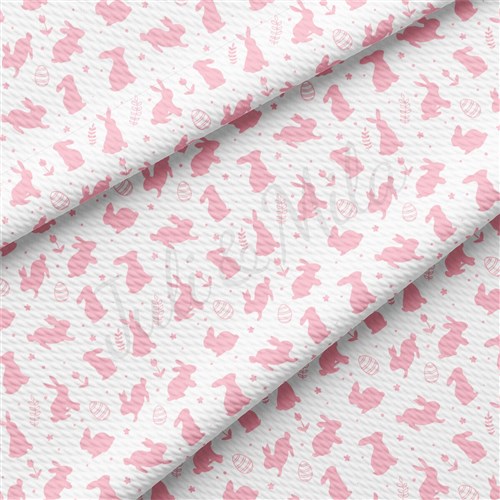 Easter AA2338 Liverpool Bullet Textured Stretch Solid Strip Thick Knit Jersey Fabric