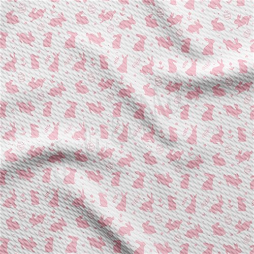 Easter AA2338 Liverpool Bullet Textured Stretch Solid Strip Thick Knit Jersey Fabric