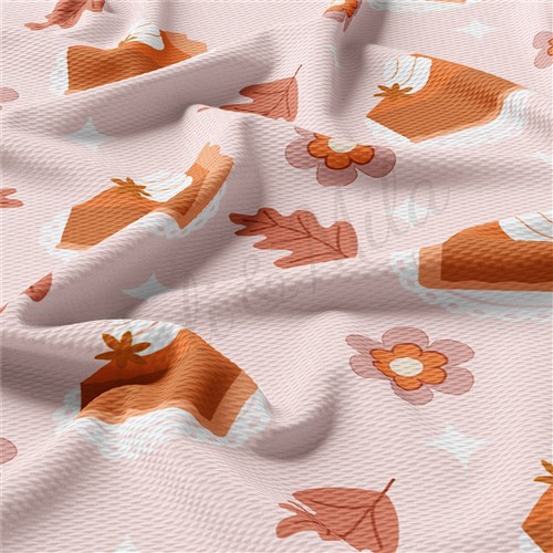 Fall Thanksgiving Pumpkin Printed Liverpool AA1619 & Get a Free $89.99 Embroidery Bundle