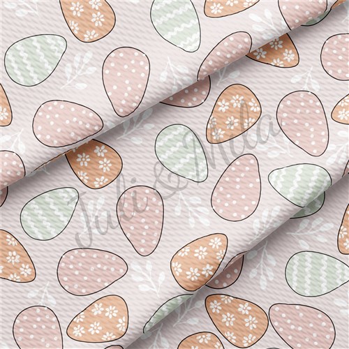 Easter Easter63 Liverpool Bullet Textured Stretch Solid Strip Thick Knit Jersey Fabric