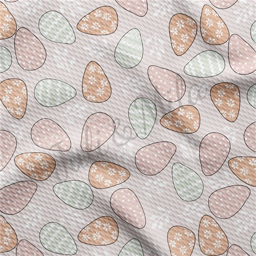 Easter Easter63 Liverpool Bullet Textured Stretch Solid Strip Thick Knit Jersey Fabric