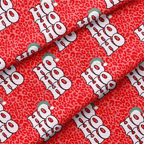 Christmas Christmas Liverpool Bullet Textured Stretch Solid Strip Thick Knit Jersey Fabric