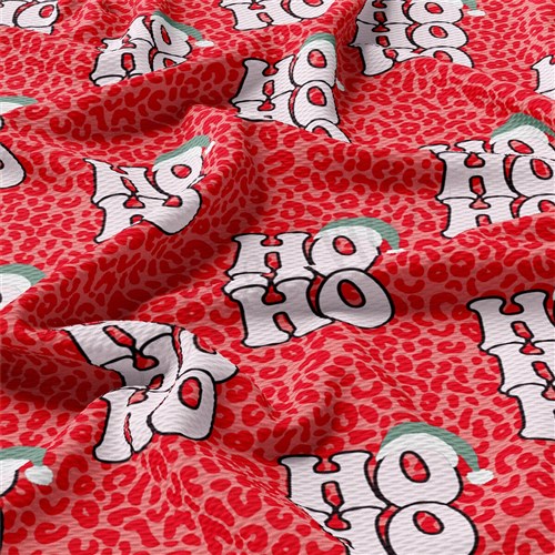 Christmas Christmas Liverpool Bullet Textured Stretch Solid Strip Thick Knit Jersey Fabric