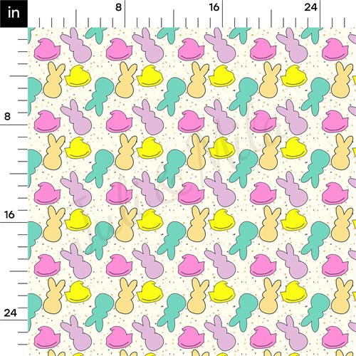 Easter Printed Liverpool Fabric AA1403 & Get a Free $89.99 Embroidery Bundle