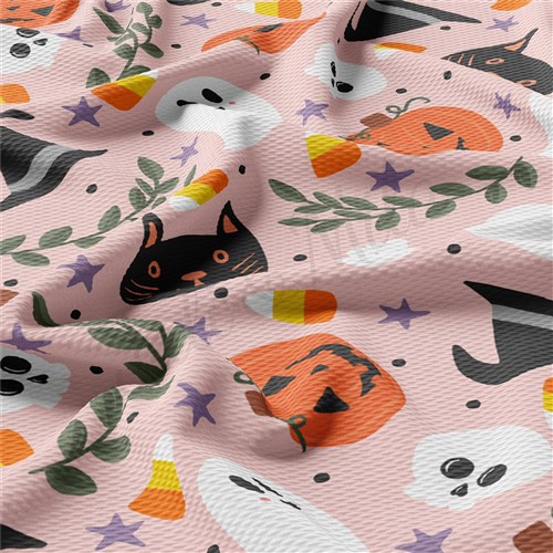 Fall Pumpkin Printed Fabric AA1748 & Get a Free $89.99 Embroidery Bundle