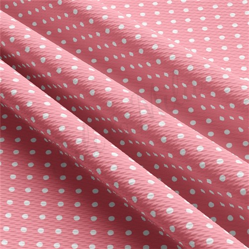 AA2407 Polka Dot Liverpool Bullet Textured Stretch Solid Strip Thick Knit Jersey Fabric
