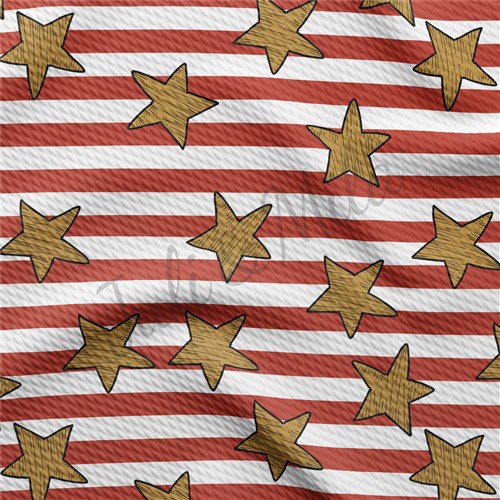 4th of July TBP102 Liverpool Bullet Textured Stretch Solid Strip Thick Knit Jersey Fabric