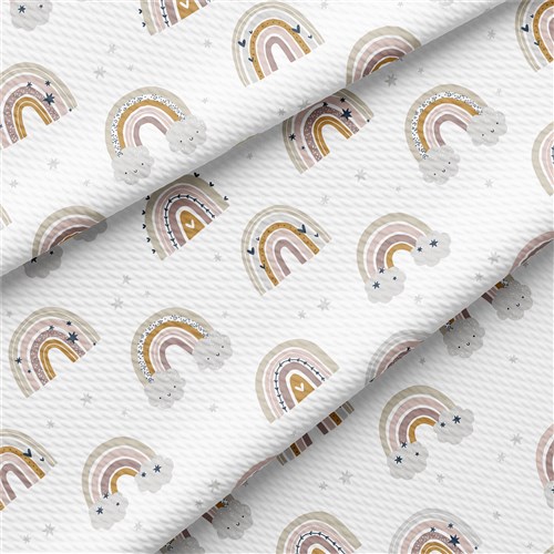 Printed Liverpool 4 Way Fabric for Bows Rainbow5 & Get a Free $89.99 Embroidery Bundle