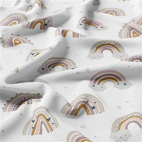 Printed Liverpool 4 Way Fabric for Bows Rainbow5 & Get a Free $89.99 Embroidery Bundle