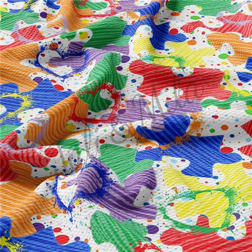 Puzzle Autism Awareness Printed Liverpool AA332 & Get a Free $89.99 Embroidery Bundle