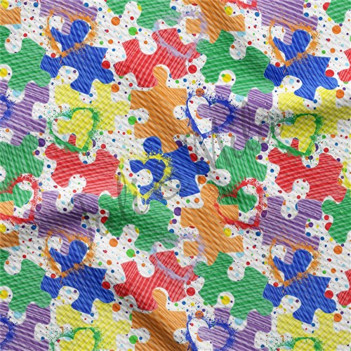 Puzzle Autism Awareness Printed Liverpool AA332 & Get a Free $89.99 Embroidery Bundle