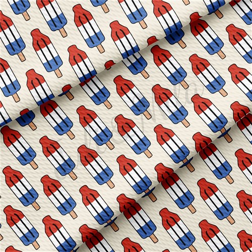 Patriotic 4th of July Printed Liverpool Fabric AA359 & Get a Free $89.99 Embroidery Bundle