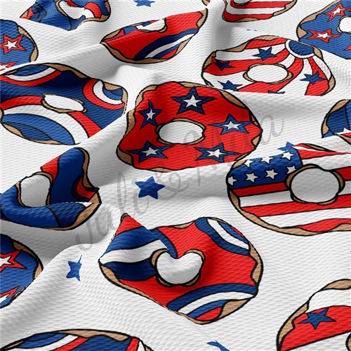 4th of July Patriotic USA Liverpool Flag American Donuts TBP102 PT83 & Get a Free $89.99 Embroidery Bundle