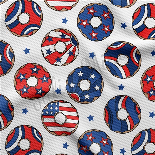 4th of July Patriotic USA Liverpool Flag American Donuts TBP102 PT83 & Get a Free $89.99 Embroidery Bundle