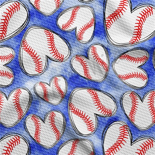 Baseball Hearts Liverpool Solid Strip Thick AA228 & Get a Free $89.99 Embroidery Bundle