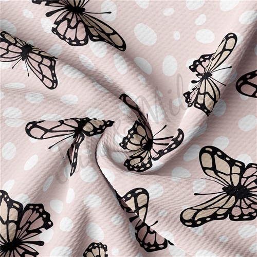Monarch Butterflies Butterfly Liverpool Fabric AA701 & Get a Free $89.99 Embroidery Bundle