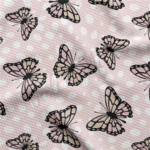 Monarch Butterflies Butterfly Liverpool Fabric AA701 & Get a Free $89.99 Embroidery Bundle