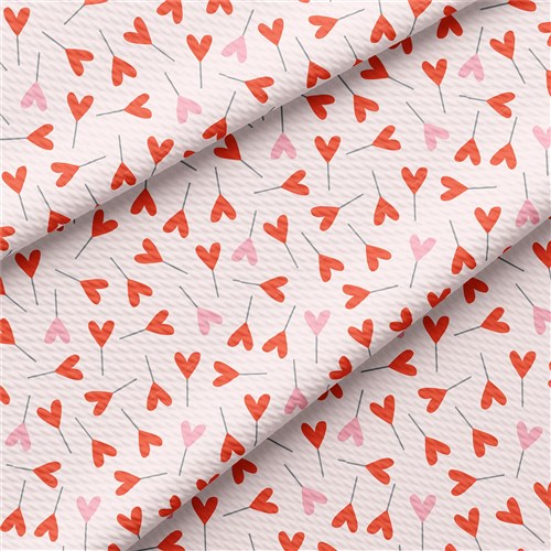 Printed Liverpool 4 Way Fabric Valentines day (V11) & Get a Free $89.99 Embroidery Bundle