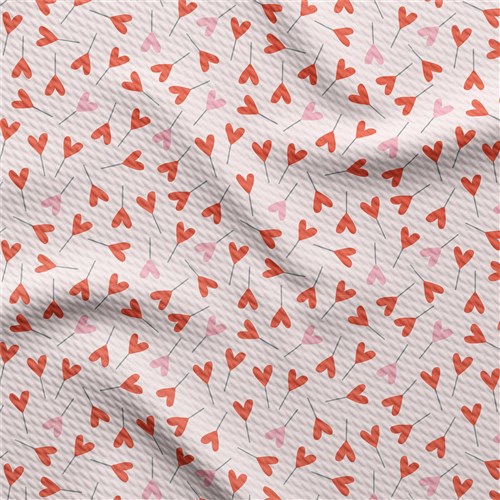 Printed Liverpool 4 Way Fabric Valentines day (V11) & Get a Free $89.99 Embroidery Bundle