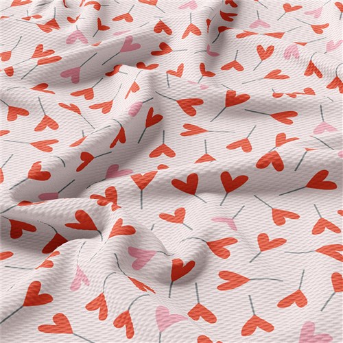 Printed Liverpool 4 Way Fabric Valentines day (V11) & Get a Free $89.99 Embroidery Bundle