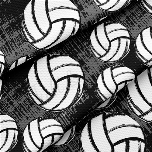 Volleyball Printed Liverpool Fabric AA1987 & Get a Free $89.99 Embroidery Bundle