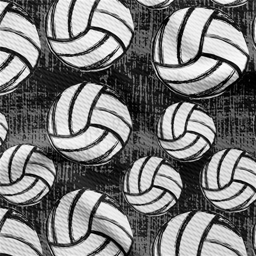 Volleyball Printed Liverpool Fabric AA1987 & Get a Free $89.99 Embroidery Bundle