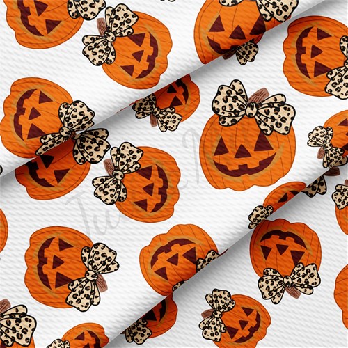 Fall Pumpkin Printed Liverpool 4 Way Fabric AA1508 & Get a Free $89.99 Embroidery Bundle