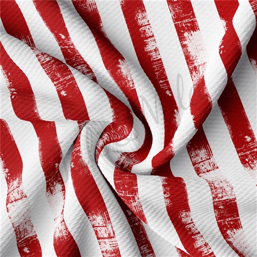 Vertical Distressed Stripes Patriotic 4th of July Liverpool Stretch PT96 & Get a Free $89.99 Embroidery Bundle