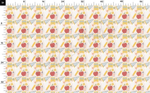 Back to School Printed Liverpool Bullet Textured Stretch Solid Strip Thick Knit Jersey Fabric