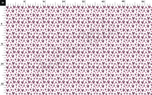 Valentine's Day Printed Liverpool Bullet Textured Stretch Solid Strip Thick Knit Jersey Fabric