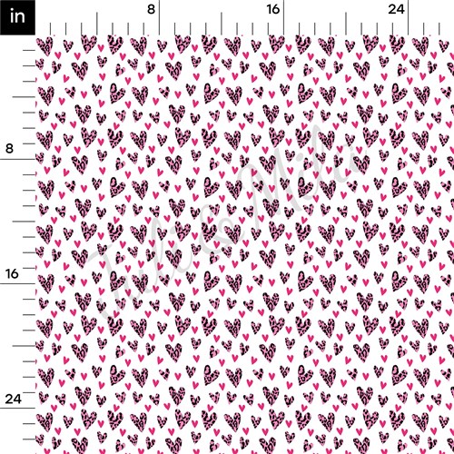 Valentine's Day Printed Liverpool Bullet Textured Stretch Solid Strip Thick Knit Jersey Fabric