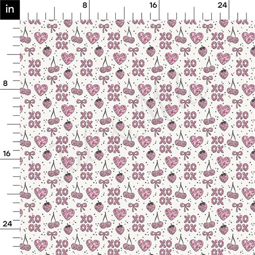 Valentine's Day Liverpool Bullet Textured Stretch Solid Strip Thick Knit Jersey Fabric